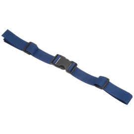 PATIKIL Backpack Belt Strap, Polyester Webbing Adjustable Replacement Waist Strap with Quick-Release Buckle for Bag Outdoor Hiking Cycling, Dark Blue
