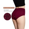 INNERSY Women's High Waisted Underwear Cotton Panties Regular & Plus