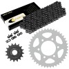 Kawasaki Black Drive Chain And Sprocket Kit for Kawasaki Ninja