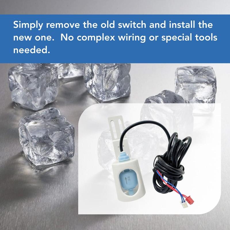 Upgrade 2 in 1 Ice Maker Water Float Switch with