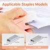NUSIGN Mini Stapler with 830 Staples, Small Cute Desk Staplers,