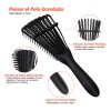 15pz Peine De Masaje De Pulpo Adecuado Para Cabello Rizad