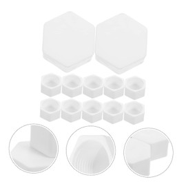 VILLFUL 20pcs Hexagonal Ppr End Cap Fitting Frost Resistant Water Line Accessory for Irrigation Sprinkler Systems and Supply