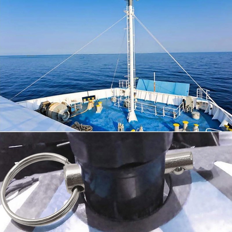 INCREWAY Quick Release Pin, 6 Pieces Hardware Quick Release Carbon