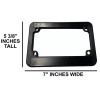 OwnTheAvenue Daddy's Money But I'm Daddy Black Motorcycle License Plate