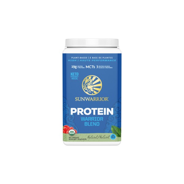 SunWarrior Warrior Blend Raw Vegan Protein (Natural) - 750g