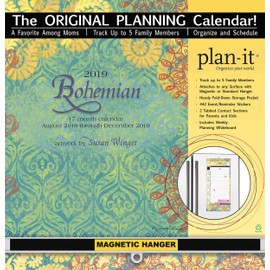 Bohemian 17-Month 2018-2019 Plan-It Plus Planner