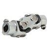 Double U Joint Coupler, Chromed 5.2in Length Double Steering U