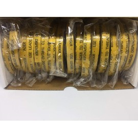 ALLTAPESDEPOT ATG Transfer Gun Double Side Refill Tapes, Reverse Wound Adhesive Transfer Tape Acid Free Gold Paper Liner ATG-7502, 3/8" X 36YD Pack of 3 Rolls