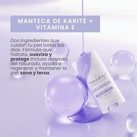 NaturalDry - Pack de 2 desodorantes Naturales para Mujer con aroma a lavanda - Sin Aluminio - Sin Parabenos - No obstruye los poros - Elimina el mal o