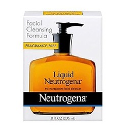 Neutrogena Fragrance Free Liquid Facial Cleansing Formula, 8 Oz (2 Pack)