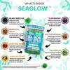 Clean Nutra SeaGlow Skin Glow Gummies – Sea Moss, Black