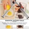 MIRKUZI Grater 1 Piece Grater, Kitchen Grater, Lemon Grater, Nutmeg