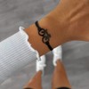 SAILBRACE Bicycle Bracelet Black, Nylon
