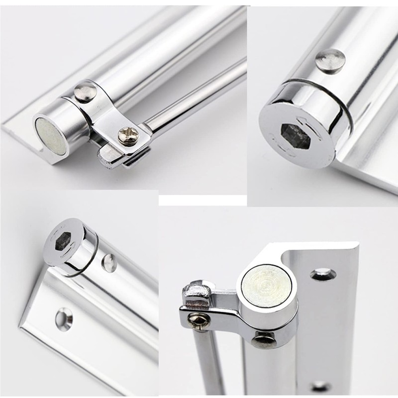 2 Pcs Gate Spring self Closing Door Closers,Automatic gate Closer,