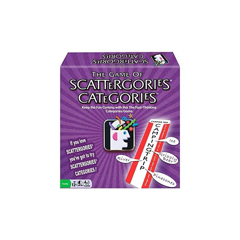 Scattergories Catagories Game
