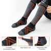 Cirorld 2 Pairs of Merino Wool Ski Socks for Men