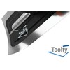Toolty Ultra Flexible Plaster Finishing Skimming Trowel - Stainless Steel