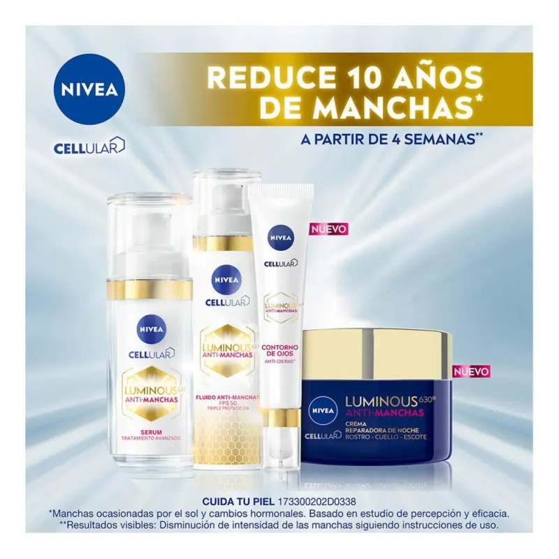 Nivea - Cellular Luminous630 kit antimanchas 4 pzs: sérum +