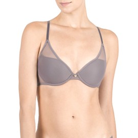 Natori Women's Highlight Contour Underwire Bra, Gunmetal, 34B
