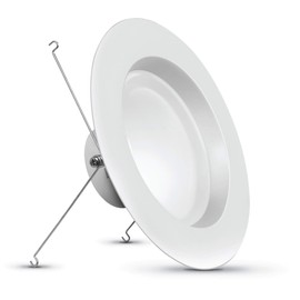 Feit LEDR56HO/6WYCA 5/6" 120-Watt Equivalent Color Select (2700/3000/3500/4000/5000) Dimmable Recessed Downlight (1-Pack)44
