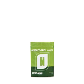BioAg Nitro-Mino Organic Nitrogen Fertilizer, Amino Acids Nitrogen Magnesium (7 oz)