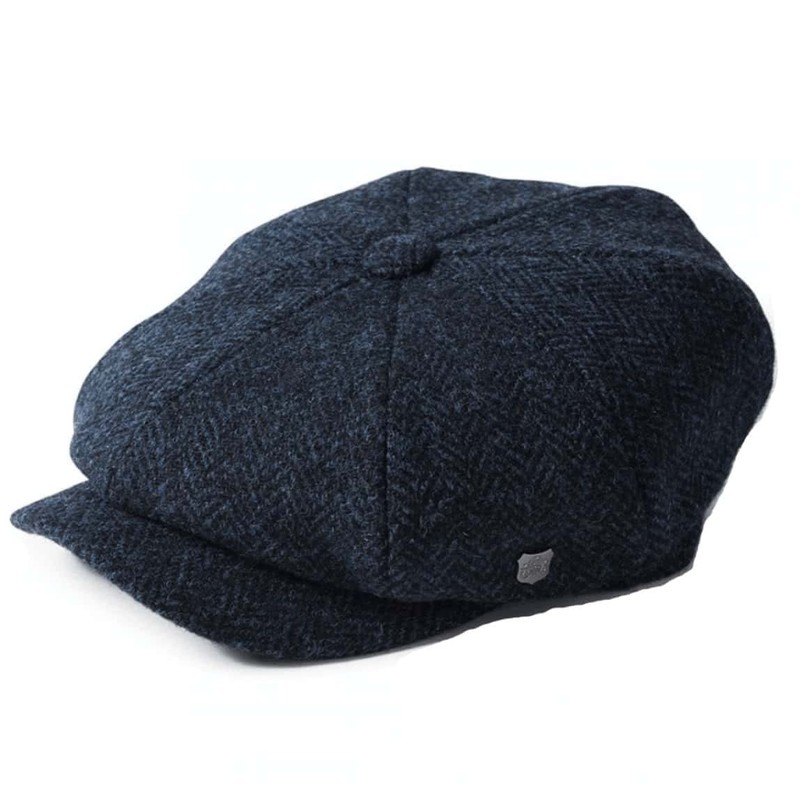 Failsworth Millinery Carloway Harris Tweed Baker Boy Gorra (última versión),