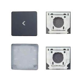 Replacement Left Arrow Keycap Keys and Hinges Compatible for Surface Laptop 3/4/5/6/7 13.5/15inch 1867 1868 1872 1873 1950 1951 1952 1953 2033 2036 Keyboard Key Cap (Black)