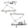SCITOO Front Left and Front Right Power Window Regulator with
