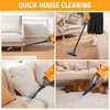 Hoteche Corded Stick Vacuum Cleaner, 15KPa Suction Power, 0.8L Dirt