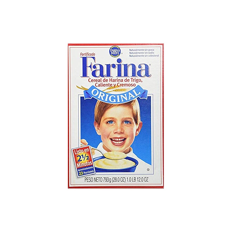 Farina Mills Fortified Farina Creamy Hot Wheat Cereal 28 oz