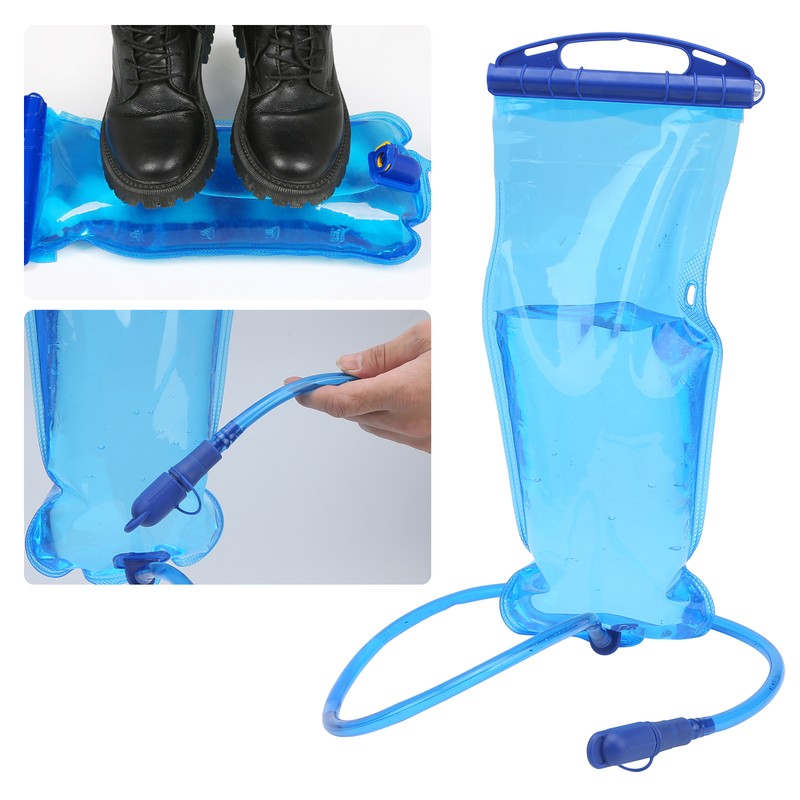 2L Outdoor Portable Water Bladder Drink Water Bag Drinking Pipe