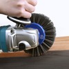 EHRHOLZ® Sanding Brush for Angle Grinders, 140 mm Diameter, Round