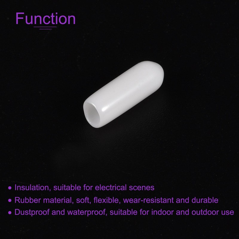 sourcing map Pack of 50 1/8 Inch 3.5 mm Protector