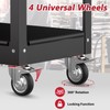 3 Tier Rolling Tool Cart on Wheels, Heavy Duty Industrial