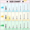 Hilitchi 50 Pcs M5x16mm Stainless Steel Button Head Torx Sheet