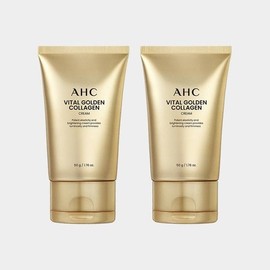 AHC Vital Golden Collagen Cream 50g 2 x None / 바이탈 골든콜라겐 크림 50g 2개 없음