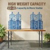 Yuleimy Adjustable Metal Table Legs 19-30 Inch, Heavy Duty Desk