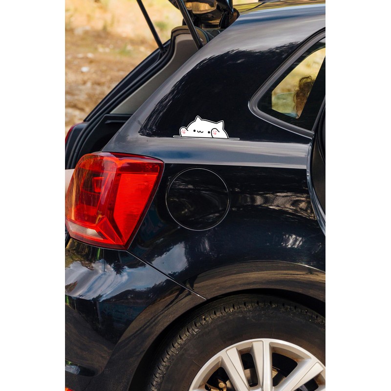 eDesign Bongo Cat! Sticker Decal Bumper Sticker 5 inches