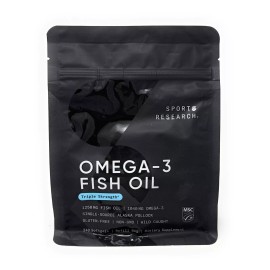 Sports Research, Omega-3 Fish Oil, Triple Strength, 240 Softgels 03/2027