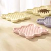 Fussy Cat Ceramic 'Lick Mat' Cat Slow Puzzle Feeder Bowl.