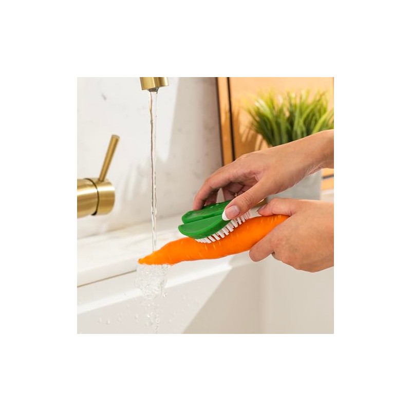 Cuisipro Flexible Vegetable Brush, Green
