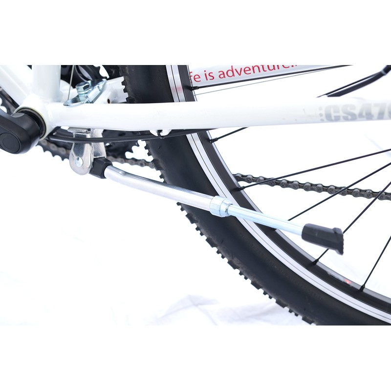 Cycle Design 26650 Bicycle Kickstand Center Stand 20-28 Silver