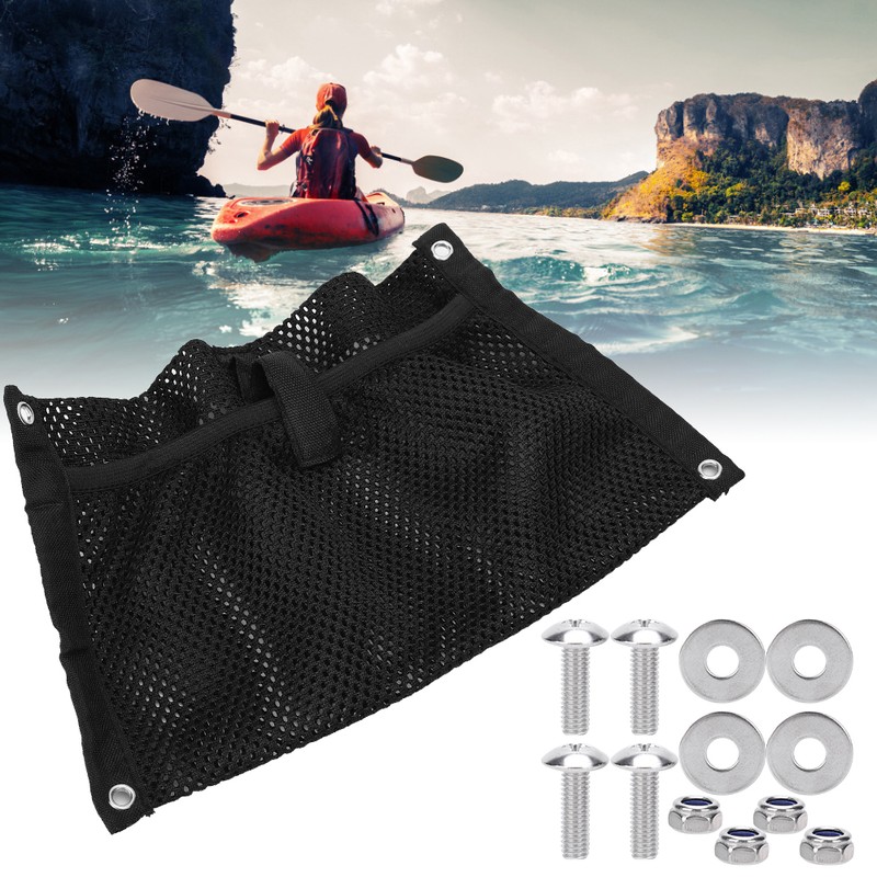 Nylon Mesh Storage Bag Gear Accessories Water Bottle Holder Pouch