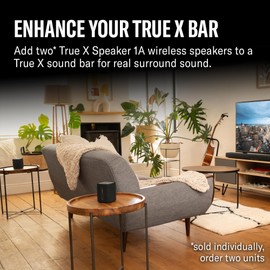 Yamaha True X Speaker 1A Wireless Surround Speaker for True X Sound Bars (Black)