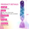 Silk-co. braid extensions, 61 cm