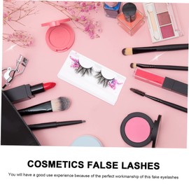 Ipetboom 2pairs Easy Wear Effect False Eyelashes for Women Sequins Wispy Lashes Party Date Makeup