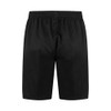 Boys School Shorts, Pull Up Style, Black and Grey, Elastic