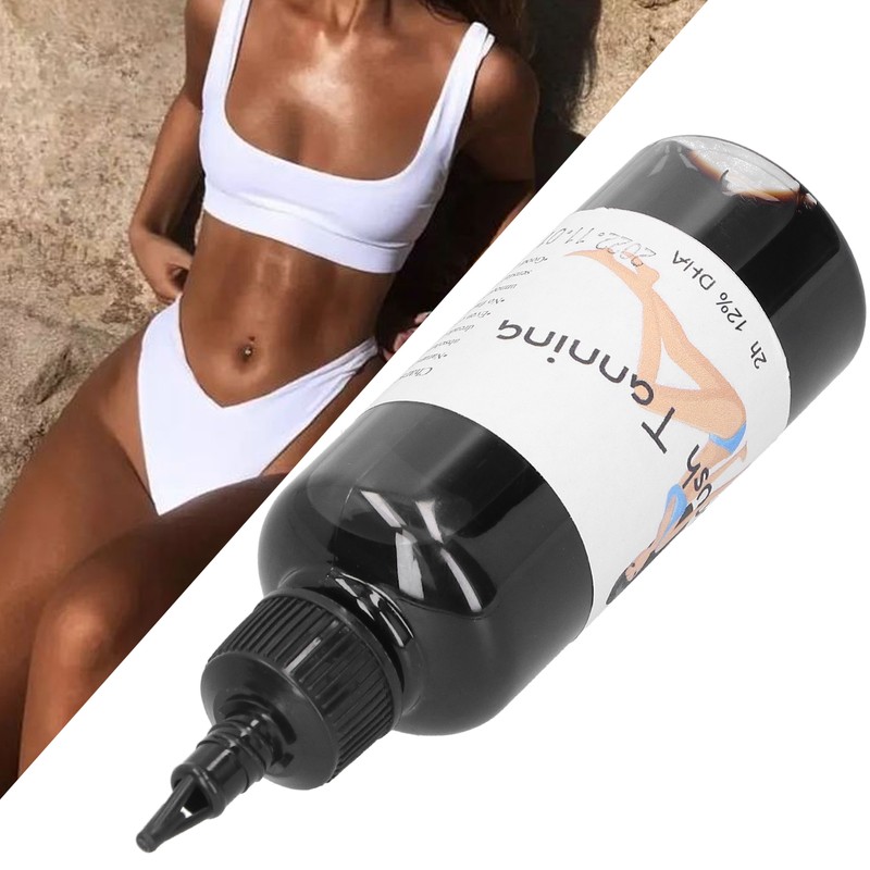 Sunless Tanning Liquid Airbrush SelfTanning Liquid Solution for Face Body