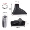 ANNX Universal Car Front Bumper Turbo Air Intake Pipe Air